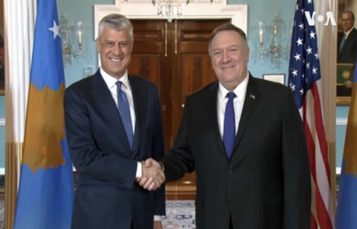 Kosovo: Thaci se sastao sa Pompeom