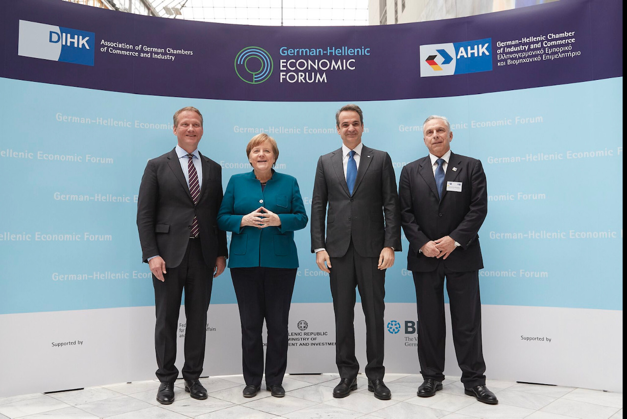 Grčka: Merkel i Mitsotakis razgovarali u Berlinu