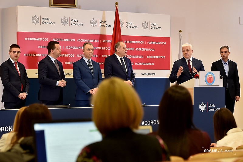 Prvi slučajevi zaraze koronavirusom u Crnoj Gori