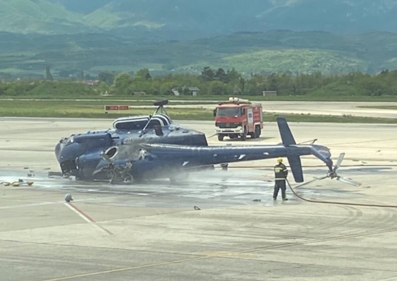 Severna Makedonija: Pao policijski helikopter