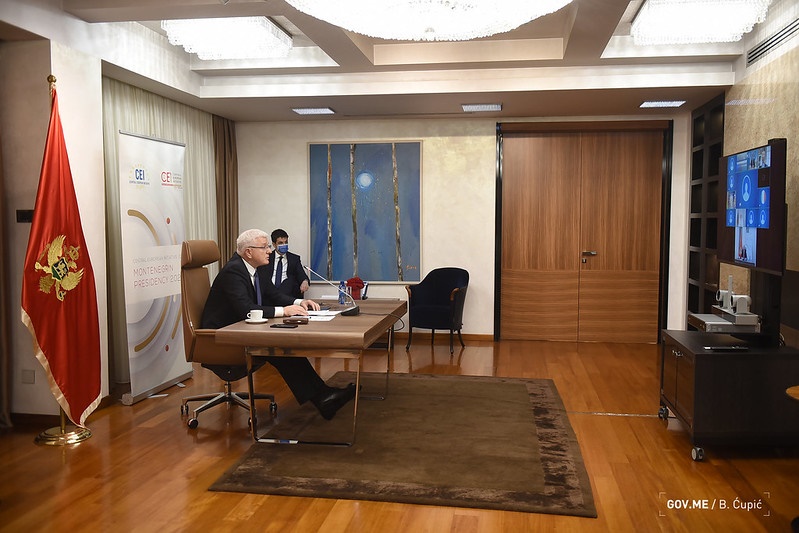Crna Gora: Marković predsedavao telekonferencijom CEI