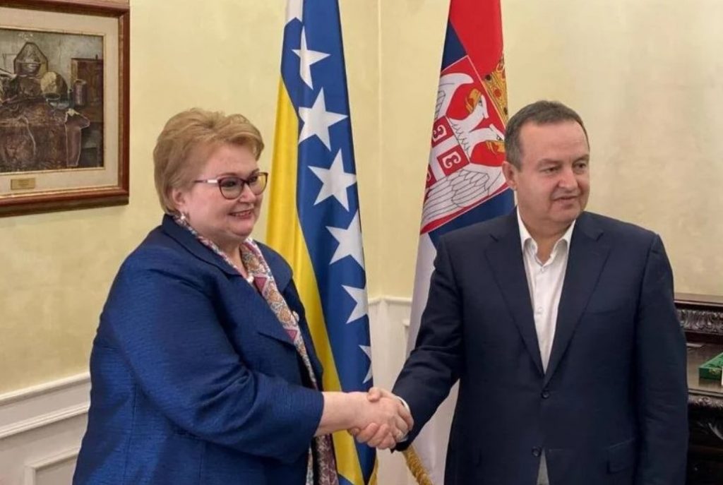 Ministarka spoljnih poslova BiH u prvoj poseti Srbiji