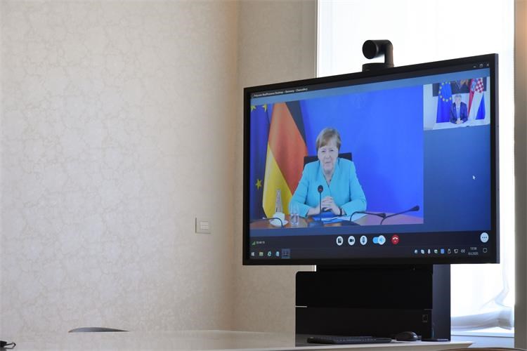 Hrvatska: Plenković održao video sastanak sa Merkel