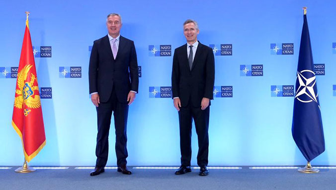 Crna Gora: Predsednik Đukanović posetio štab NATO u Briselu
