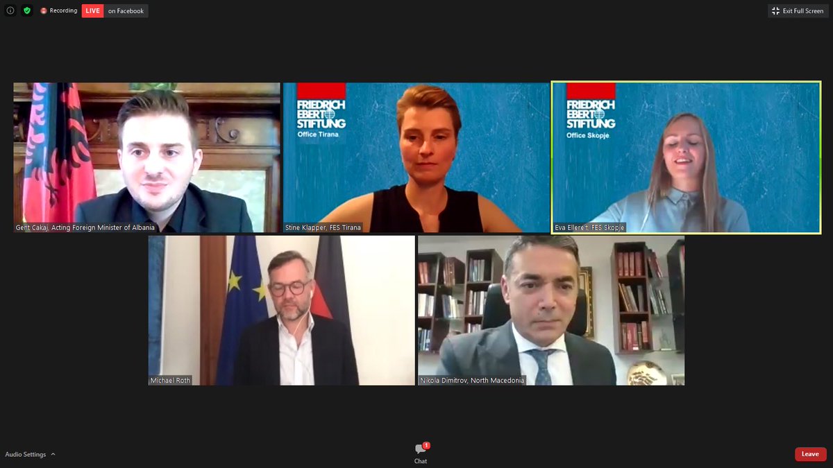 Severna Makedonija: Dimitrov učestvovao u videokonferenciji sa Rothom i Cakajem