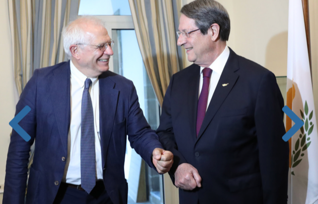 Kipar: Borrell nastavio dvodnevnu posetu, u četvrtak se sastao sa Anastasiadesom