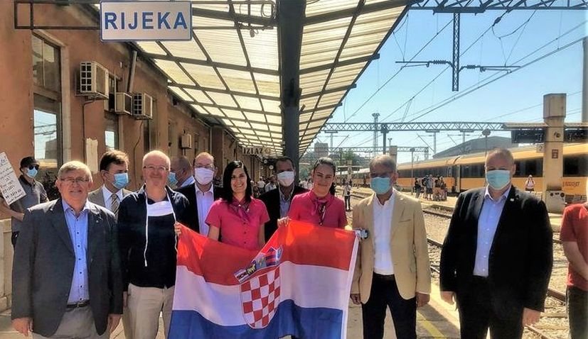 Hrvatska: Prvi češki i slovački turisti stigli vozom u Rijeku