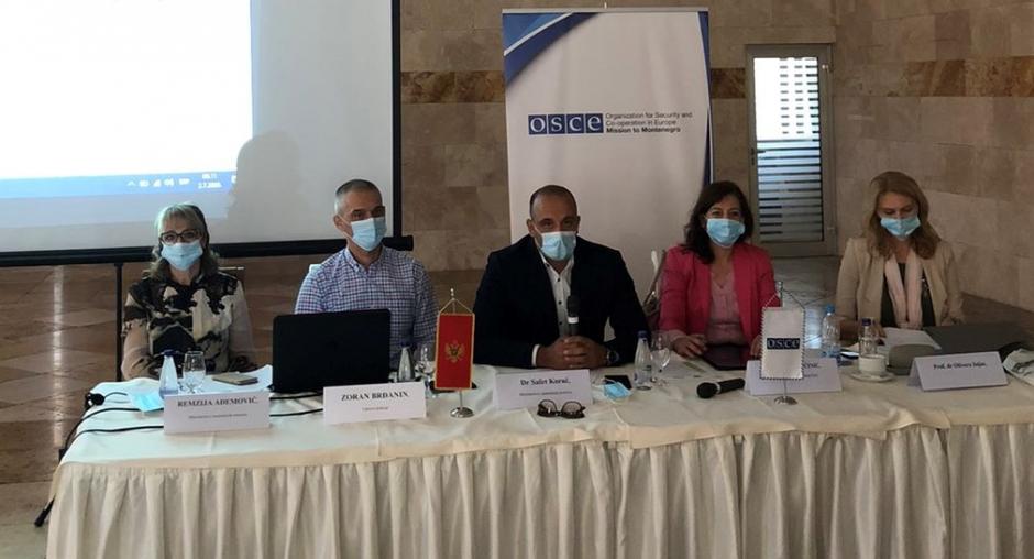 Crna Gora: Misija OEBS-a podržava izradu Strategije policije