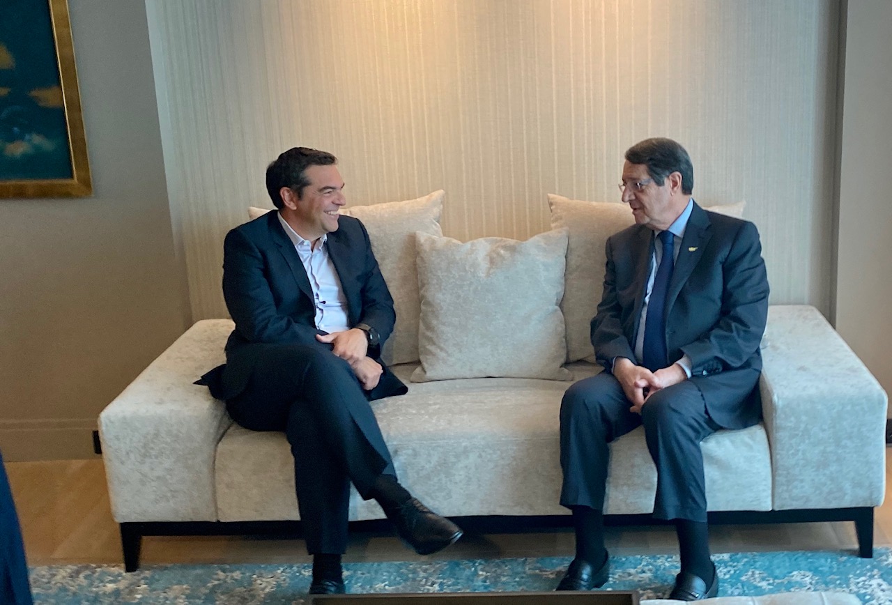 Grčka: Anastasiades se sastao sa Tsiprasom