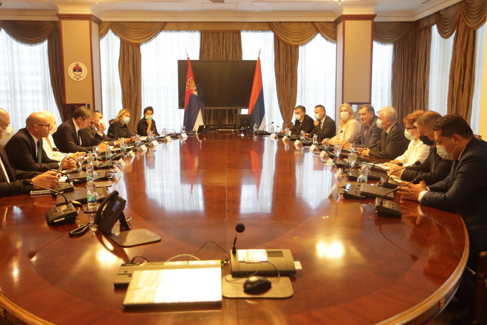 BiH: Dodik iskoristio Vučićevu posetu da izrazi separatističke ideje