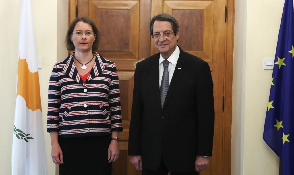 Kipar: Anastasiades se sastao sa odlazećom ambasadorkom Francuske