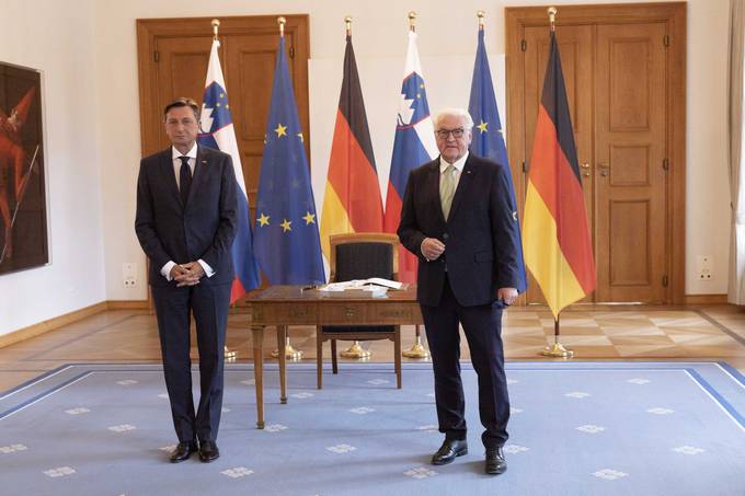 Predsednik Slovenije Borut Pahor se sastao sa nemačkim predsednikom Steinmeierom u Berlinu