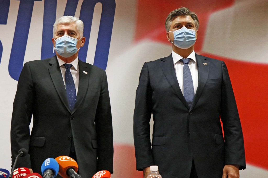 BiH: Hrvatski premijer Plenković u poseti Mostaru