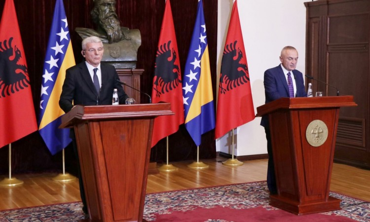 Predsedavajući Predsedništva BiH Džaferović u Albaniji: BiH želi da otvori ambasadu u Tirani