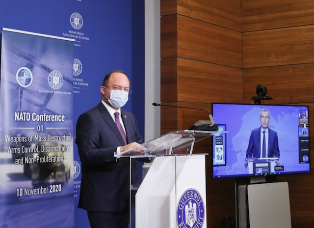 Rumunija: Auresku i Stoltenberg kopredsedavaju Godišnjom konferencijom NATO-a o kontroli naoružanja