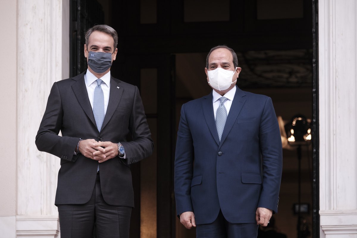 Grčka: Mitsotakis i El Sisi razgovarali o produbljivanju bilateralnih odnosa