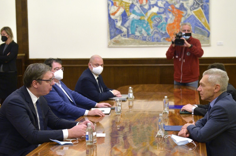 Srbija: Vučić se sastao sa ruskim ambasadorom