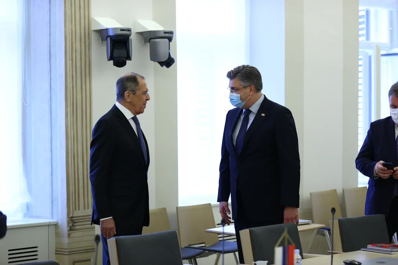 Lavrov u zvaničnoj poseti Hrvatskoj, komentarisao i slučaj Navaljni