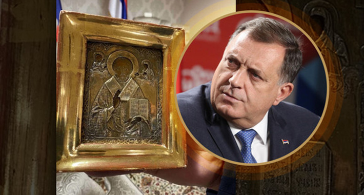 BiH: Dodik u Tužilaštvu BiH saslušan u vezi s ukrajinskom ikonom