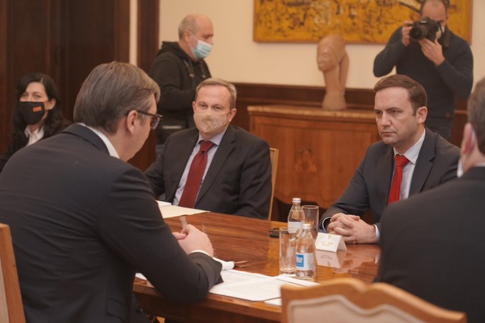 Ministar spoljnih poslova Severne Makedonije Bujar Osmani sastao se sa Vučićem, Brnabić, Selakovićem i Dačićem
