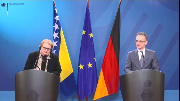 BiH: Turković se sastala sa Maasom u Berlinu