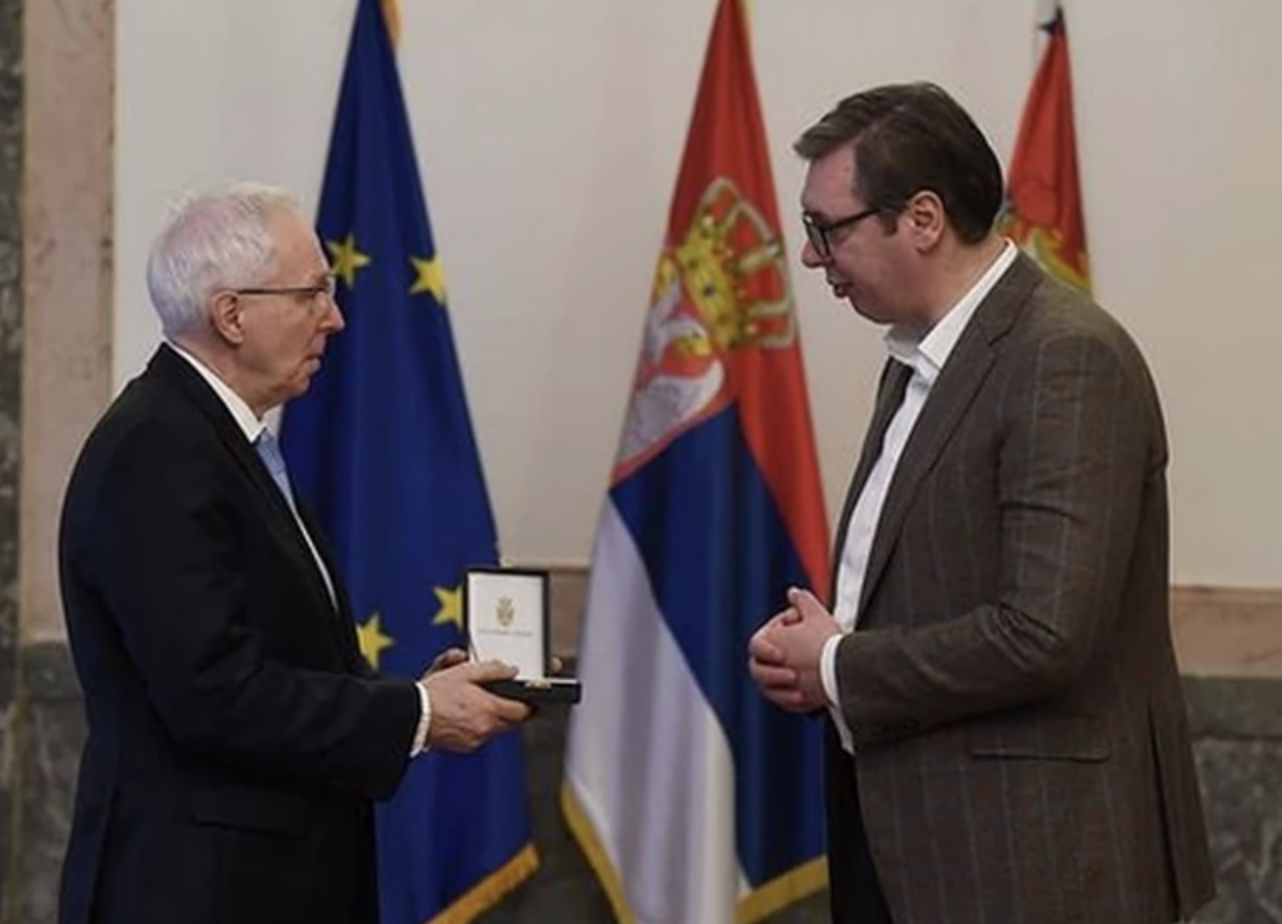 Srbija: Vučić odlikovao guvernera Razvojne banke Saveta Evrope