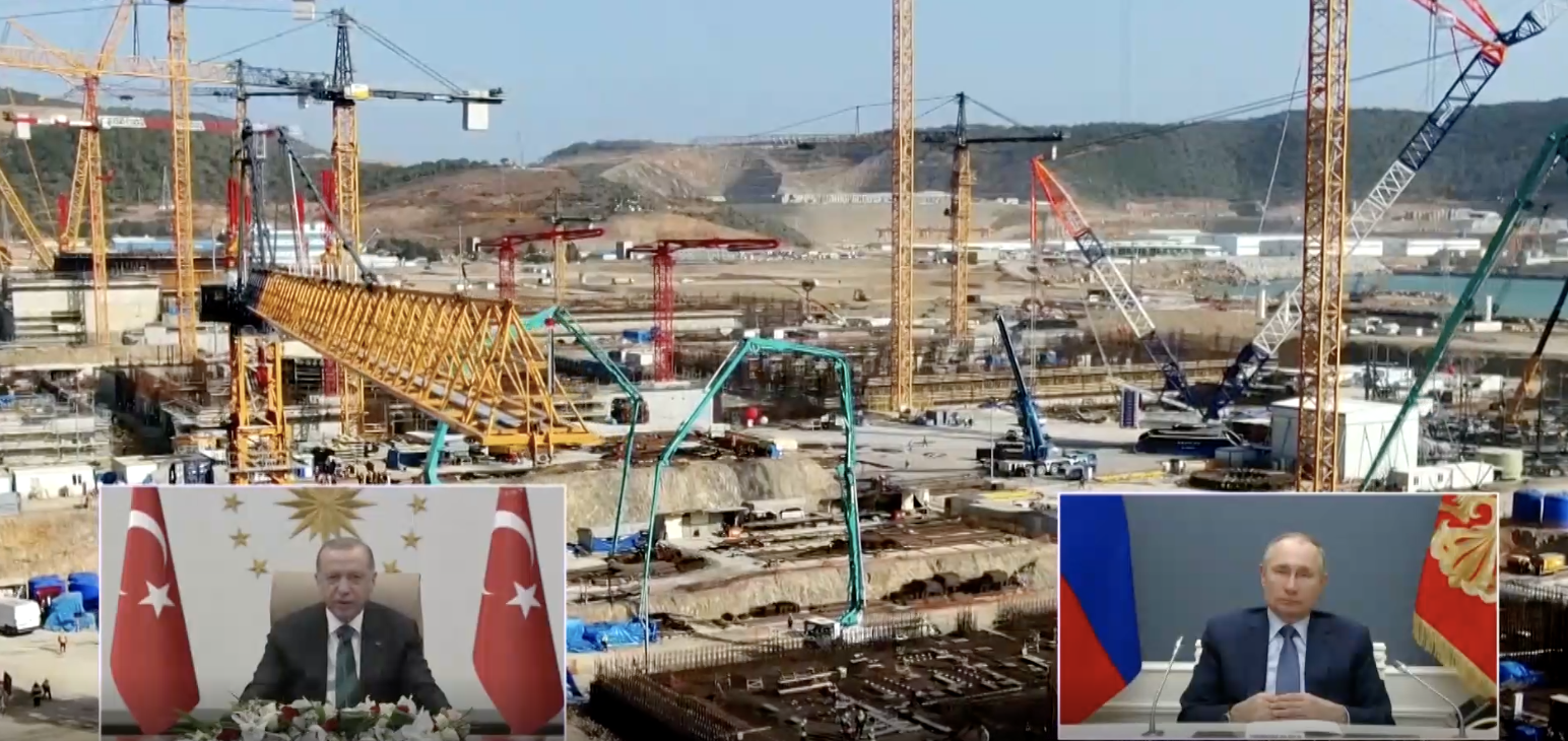 Turska: Erdogan i Putin pokrenuli izgradnju treće energetske jedinicu u Akkuiu