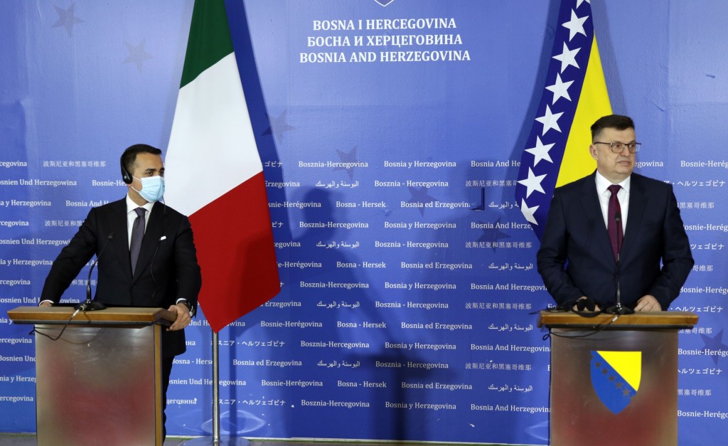 Italijanski ministar Di Maio u poseti BiH