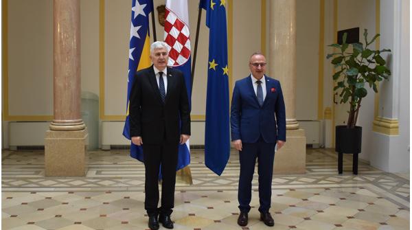 Hrvatska: Grlić Radman razgovarao sa zamenikom predsedavajućeg doma naroda BiH Draganom Čovićem