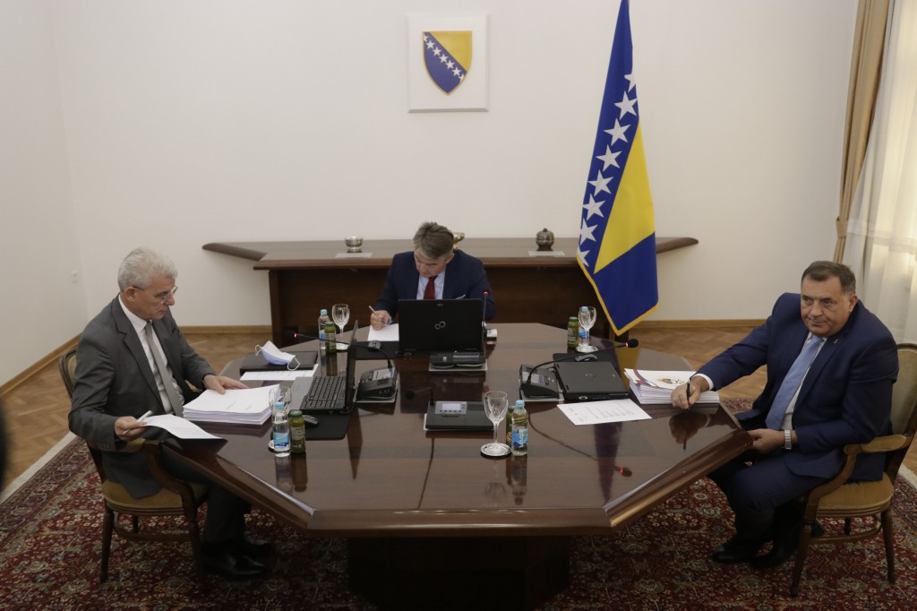 BiH: Dodik sprečio usvajanje odluka u Predsedništvu BiH