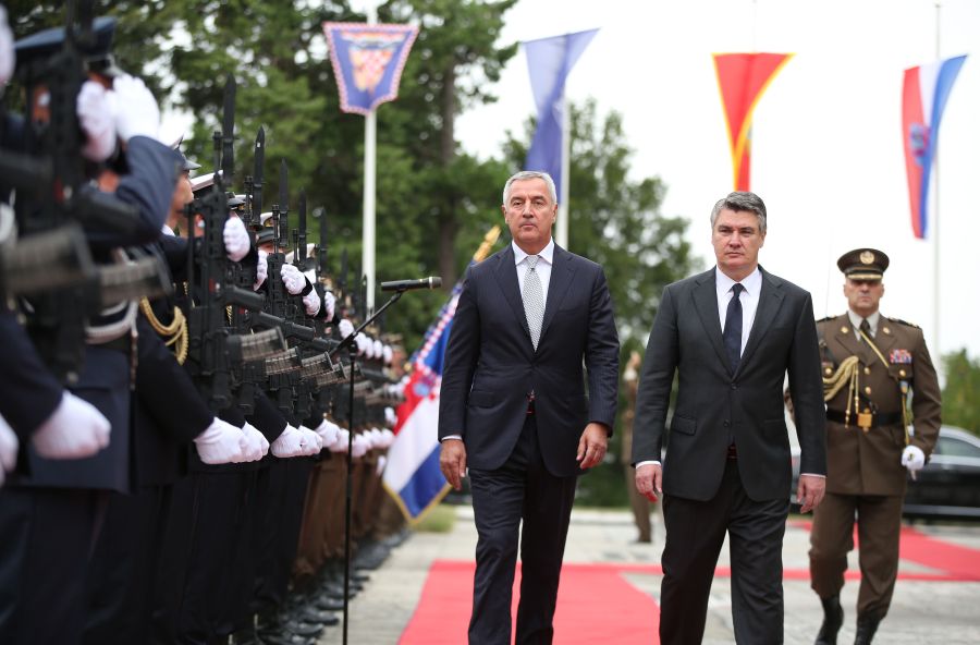 Predsednik Crne Gore Đukanović boravi u zvaničnoj poseti Hrvatskoj