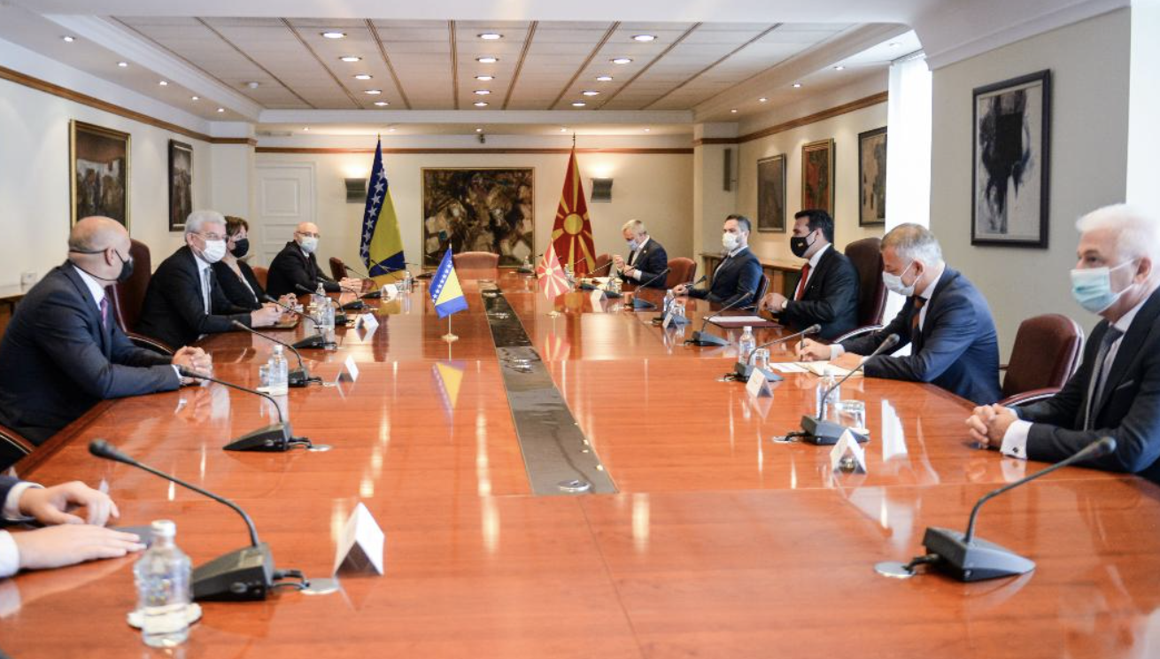 Zaev – Džaferović: Severna Makedonija i Bosnai Hercegovina dele zajedničku prošlost i posvećenost budućnosti